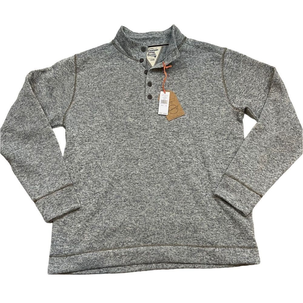 Brand new with Tags Men’s Weatherproof Vintage Button Top Fleece Size Large